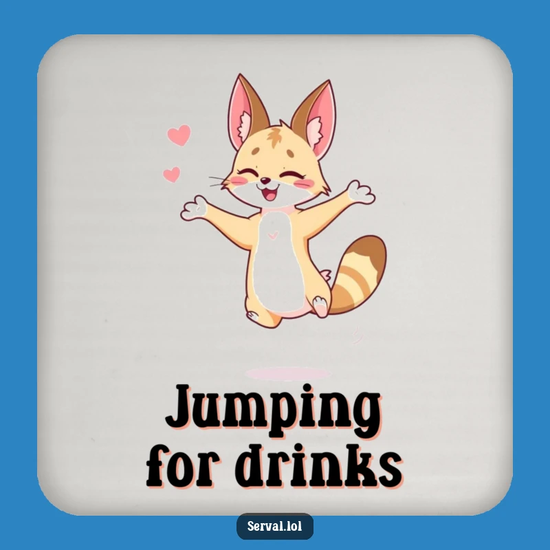 Funny Serval Jump Coaster: Protect Surfaces with Feline Grace